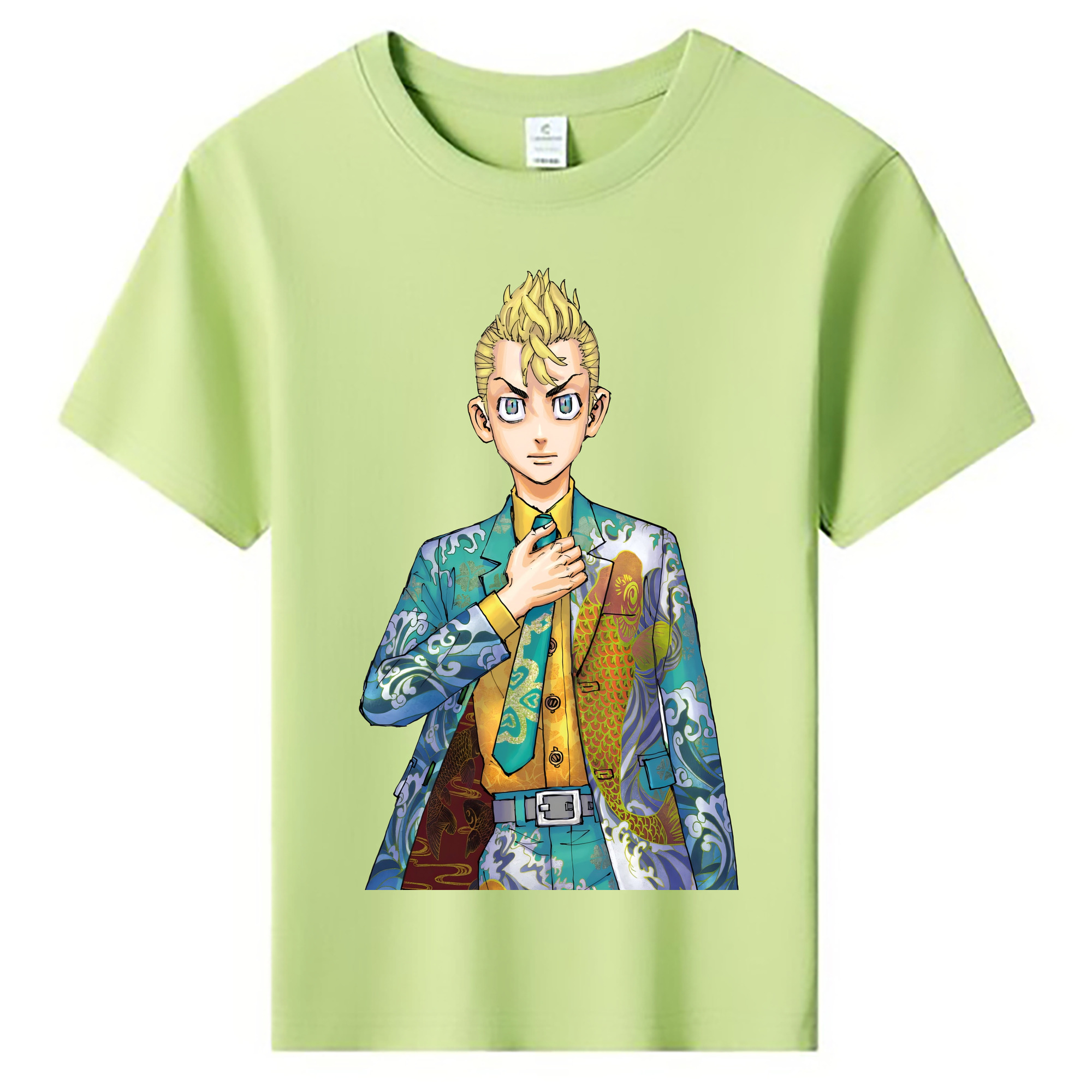 （画像用） 東京リベンジャーズ Tokyo Revengers 綿100％キッズTシャツ（フロントプリント）